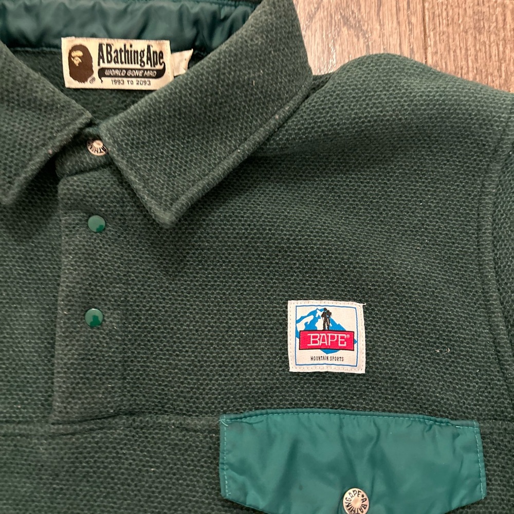*Very Rare* Vintage Bape Patagonia synchilla fleece.